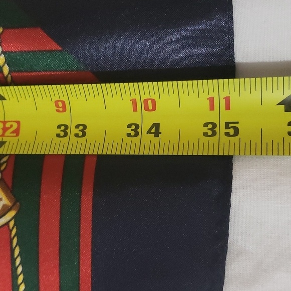 R-1305- Women's Scarf Blue Green Red Colors NWT - Picture 4 of 9